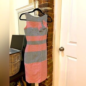 NWT Karen Millen pinstripe pencil dress, LAST CALL- size 0-2